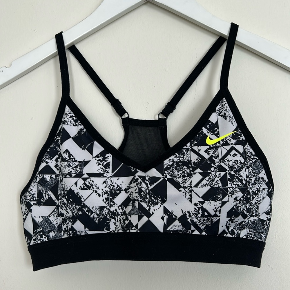 Nike Support Bra Padded w/ Adjustable Straps - S